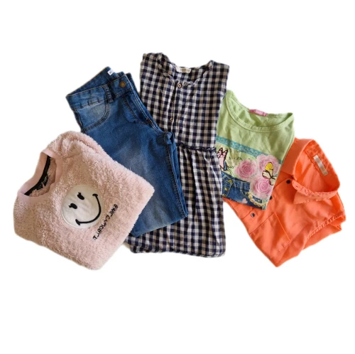 Lot vêtements enfant fille - 1Kg